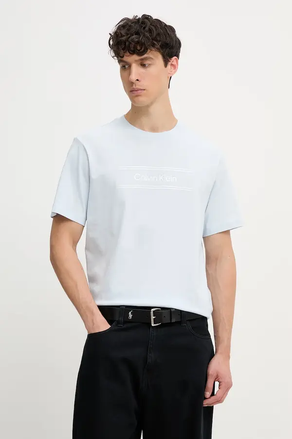 Calvin Klein Calvin Klein kratka majica moška bombažna