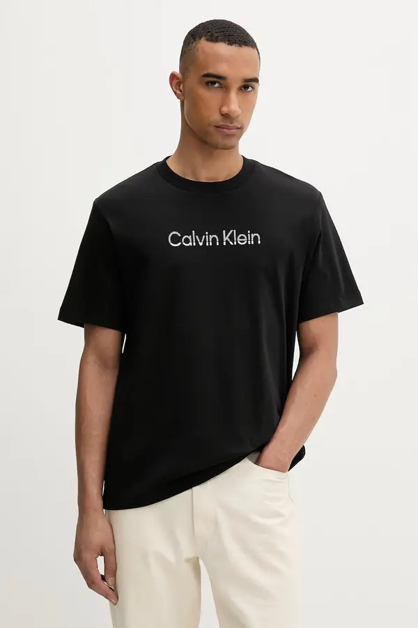 Calvin Klein Calvin Klein kratka majica moška bombažna