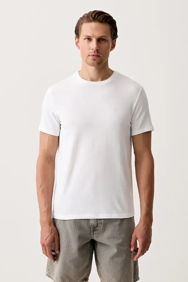 Calvin Klein Calvin Klein kratka majica moška bombažna z elastanom paket 2 kosov