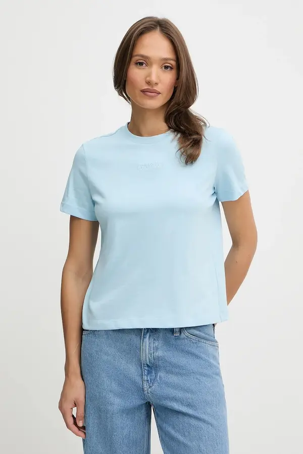 Calvin Klein Calvin Klein kratka majica ženska bombažna