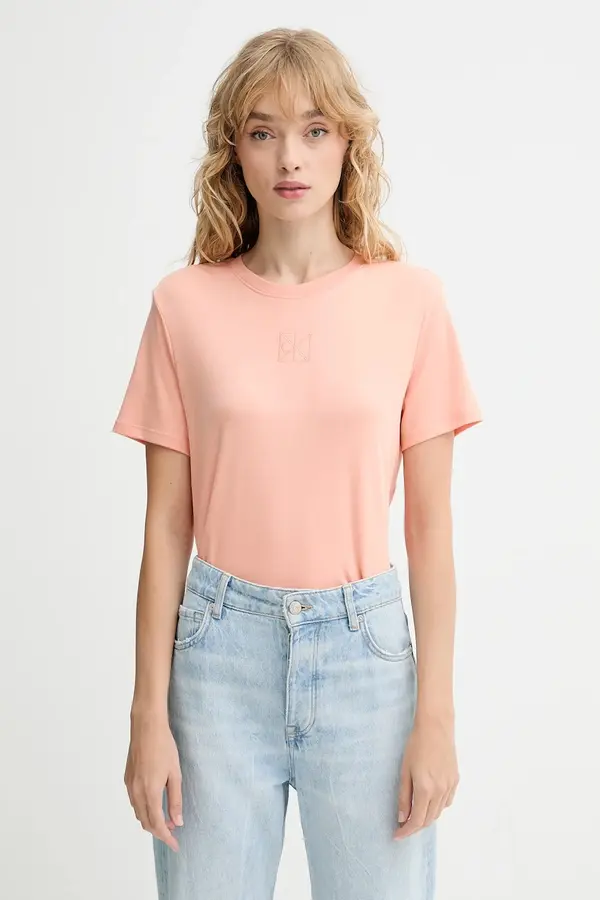 Calvin Klein Calvin Klein kratka majica ženska bombažna