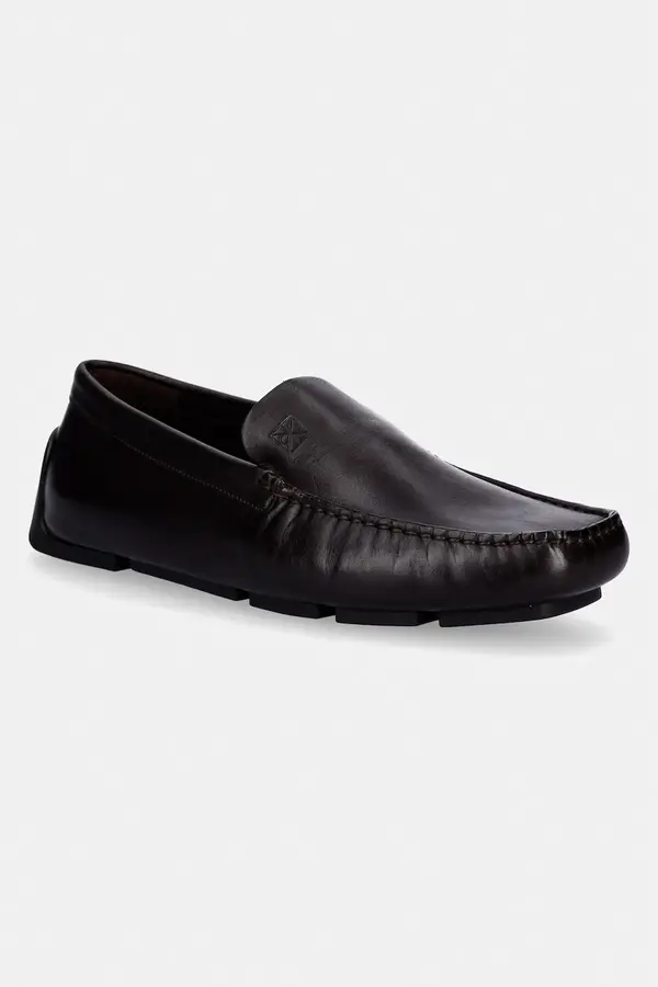 Calvin Klein Calvin Klein mokasini moški usnjeni DRIVER PENNY EMBL LTH