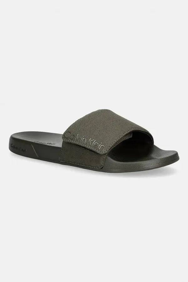 Calvin Klein Calvin Klein natikači z odprtimi prsti moški ESS SLIDE ADJ MONOBRAND CV