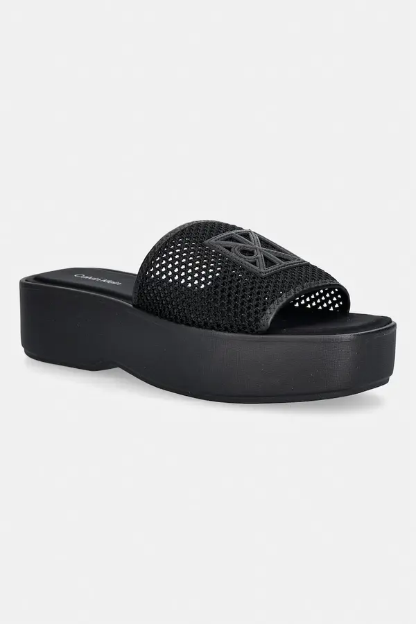Calvin Klein Calvin Klein natikači ženski FLATFORM SNDL MESH