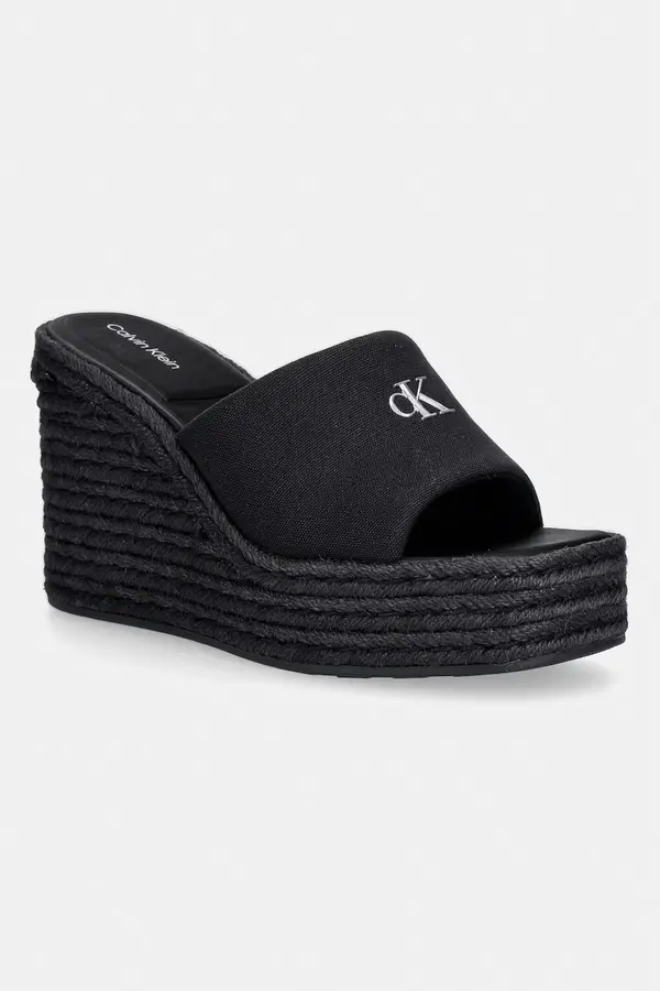 Calvin Klein Calvin Klein natikači ženski WEDGE ESPAD 70 CANVAS MG