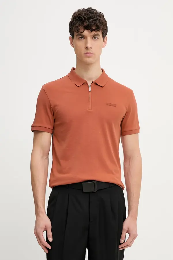 Calvin Klein Calvin Klein polo majica moška bombažna