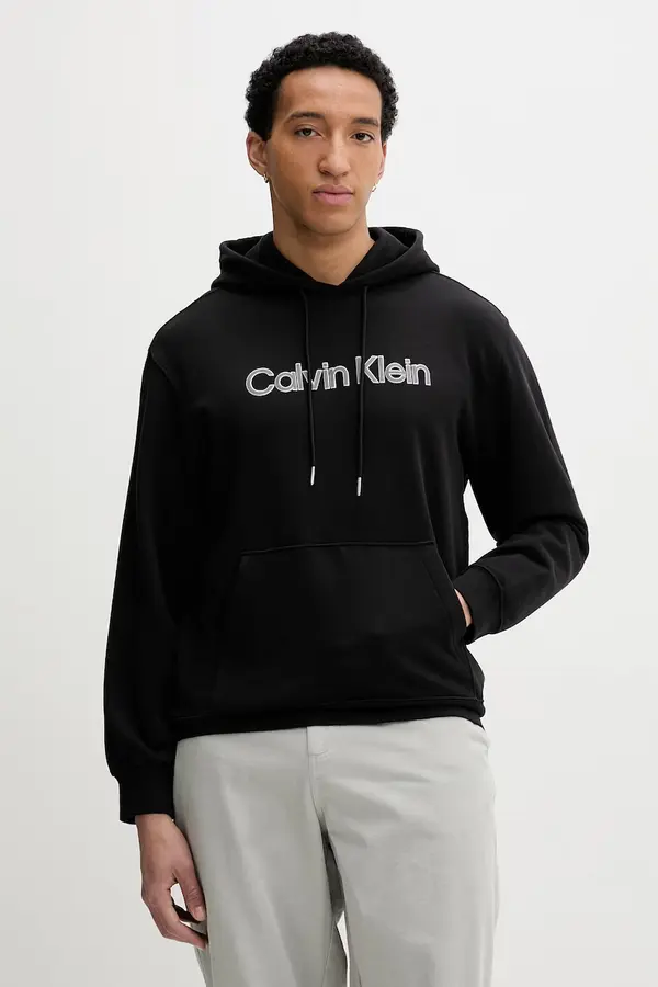 Calvin Klein Calvin Klein pulover s kapuco moški bombažen