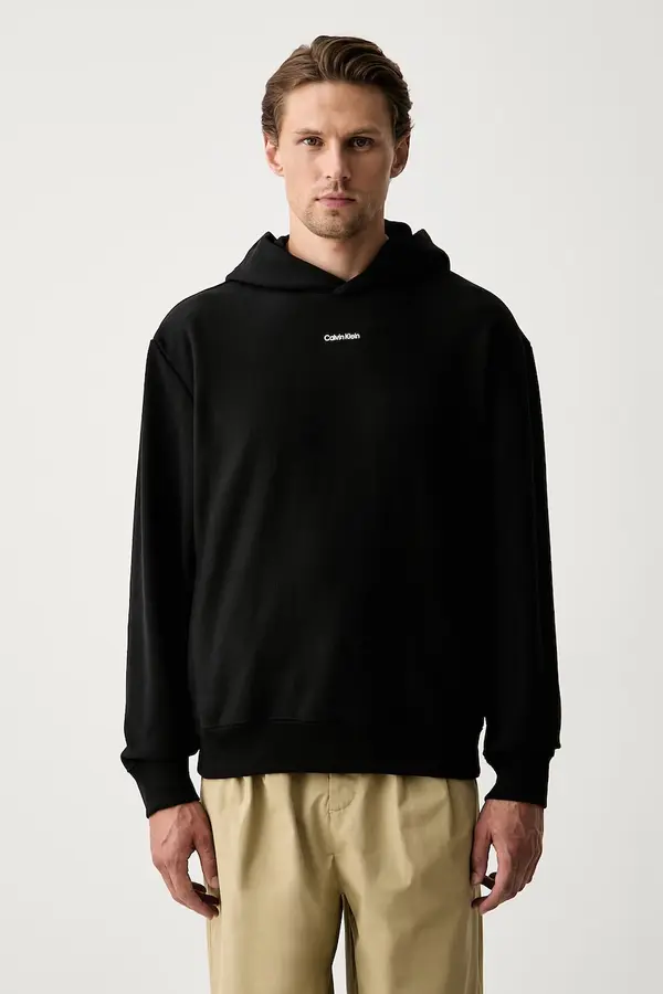 Calvin Klein Calvin Klein pulover s kapuco moški z bombažem