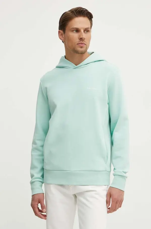 Calvin Klein Calvin Klein pulover s kapuco moški z bombažem