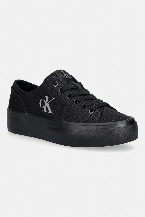 Calvin Klein Calvin Klein VULC FLATFORM LOW CANVAS MG teniske ženske