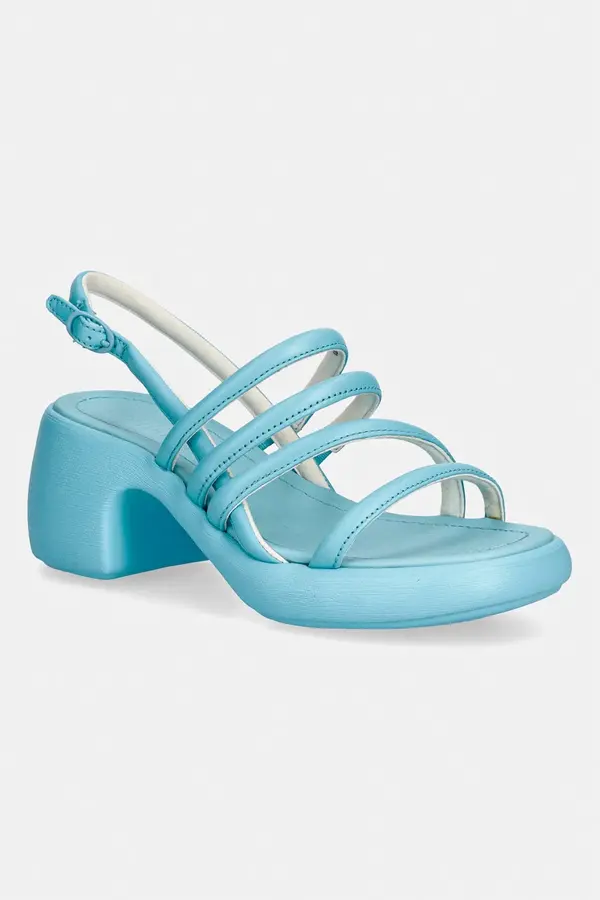 Camper Camper sandali s polno peto (blok) usnjeni Thelma Sandal