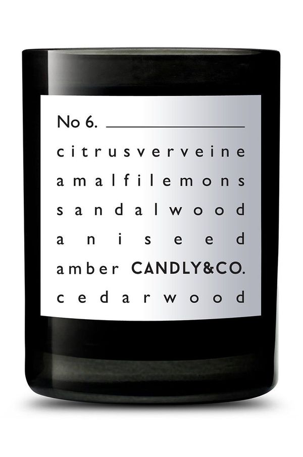 Candly Candly dišeča sojina sveča No 6. Verveine & Amalfi Lemons