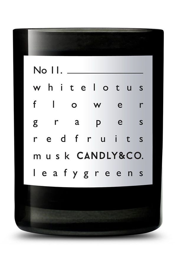 Candly Candly dišeča sojina sveča No. 11 White Lotus & Musk