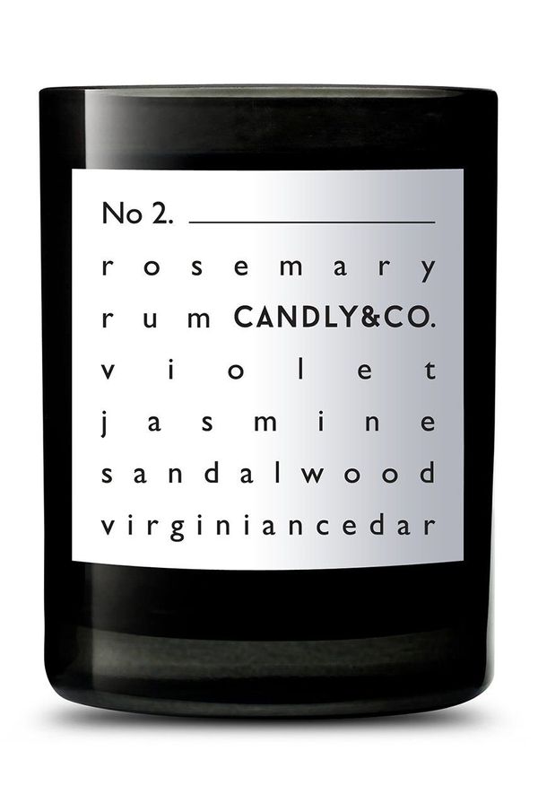 Candly Candly dišeča sojina sveča No2. Rosemary & Rum