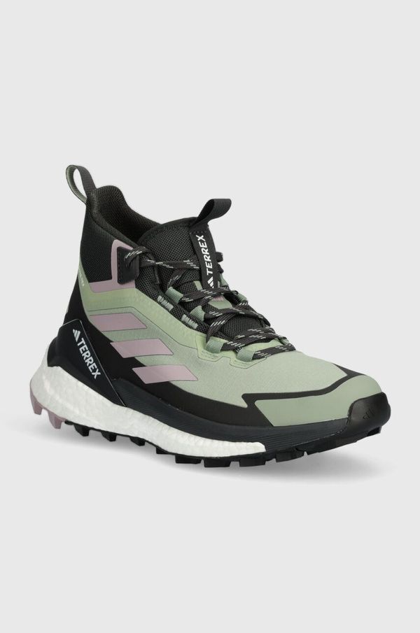 adidas TERREX Čevlji adidas TERREX Free Hiker 2 GTX ženski, zelena barva, IE5134