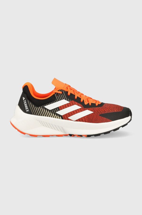 adidas TERREX Čevlji adidas TERREX Soulstride Flow moški, oranžna barva