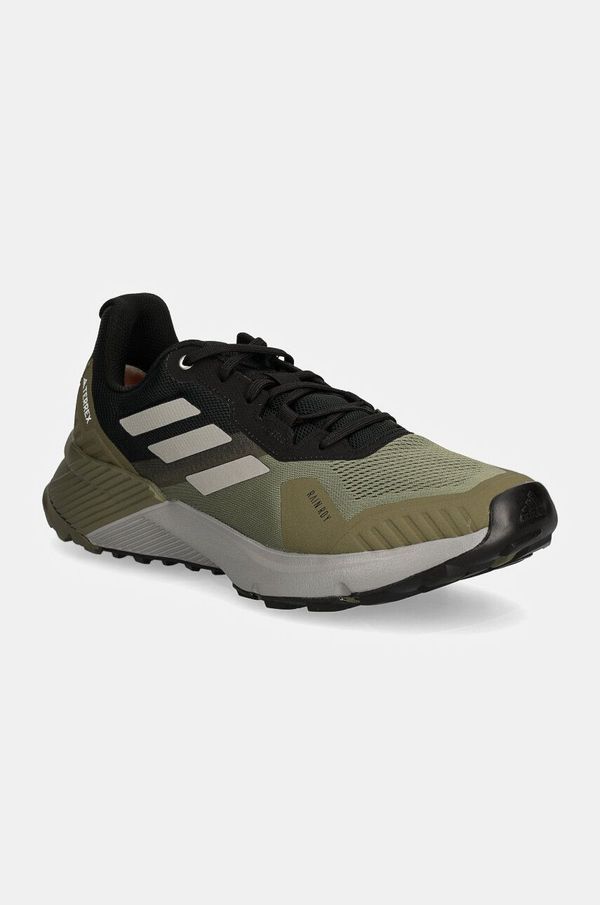 adidas TERREX Čevlji adidas TERREX Soulstride R.RDY moški, zelena barva, IH3449