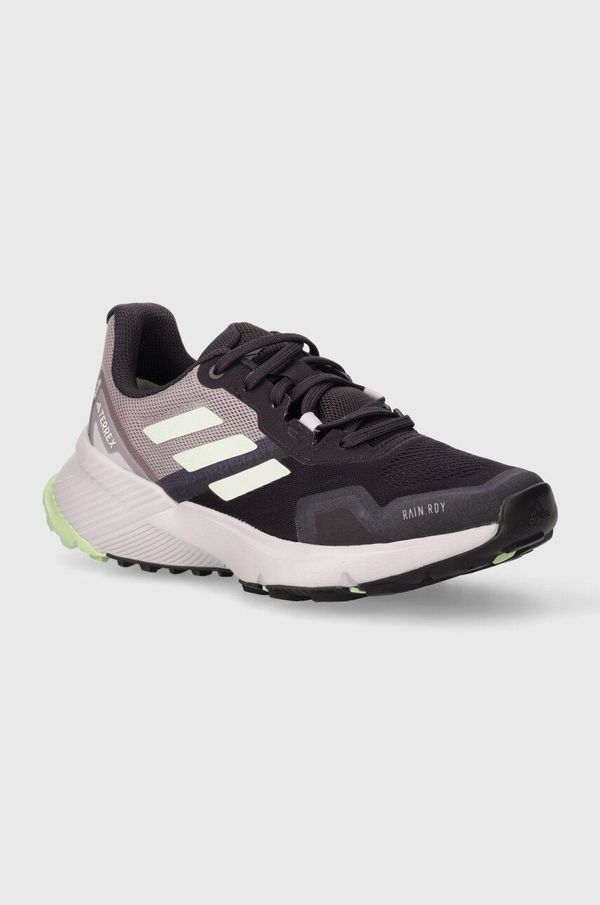 adidas TERREX Čevlji adidas TERREX Soulstride RAIN.RDY ženski, vijolična barva, ID7754