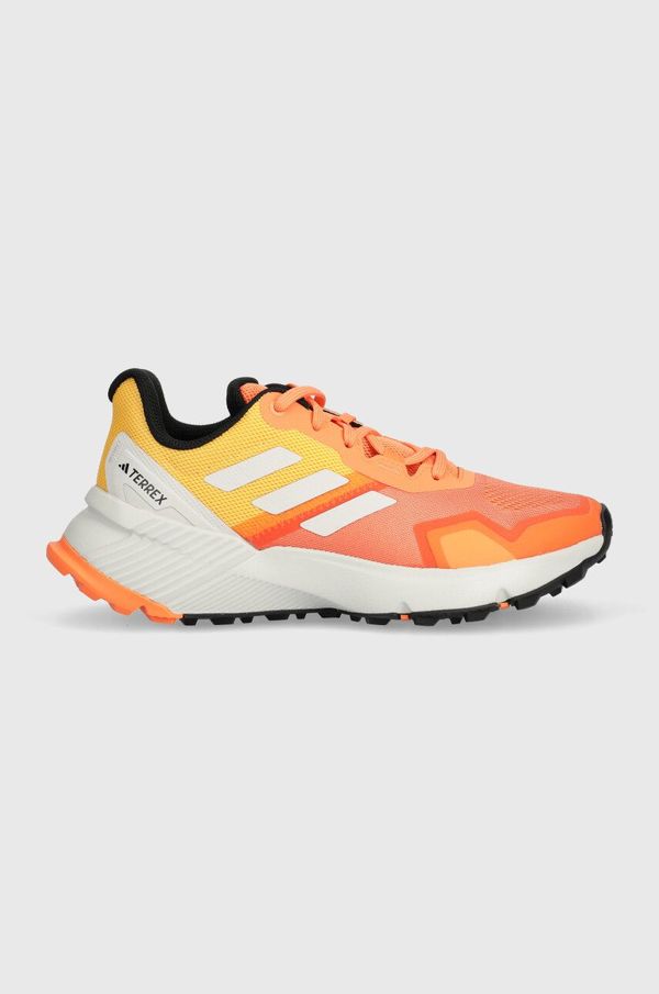 adidas TERREX Čevlji adidas TERREX SOULSTRIDE ženski, oranžna barva