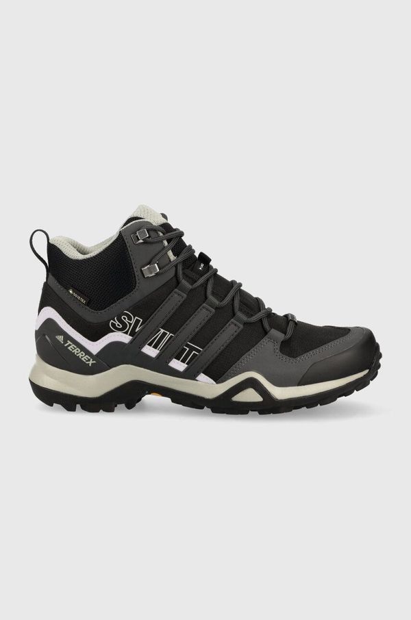 adidas TERREX Čevlji adidas TERREX Swift R2 Mid GTX ženski, črna barva