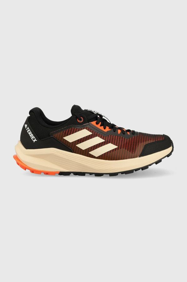 adidas TERREX Čevlji adidas TERREX Trailrider moški, črna barva