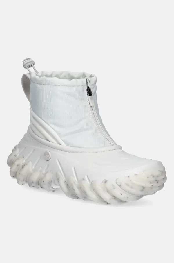 Crocs Čevlji Crocs Echo Boot Z Shield ženski, siva barva, 210315