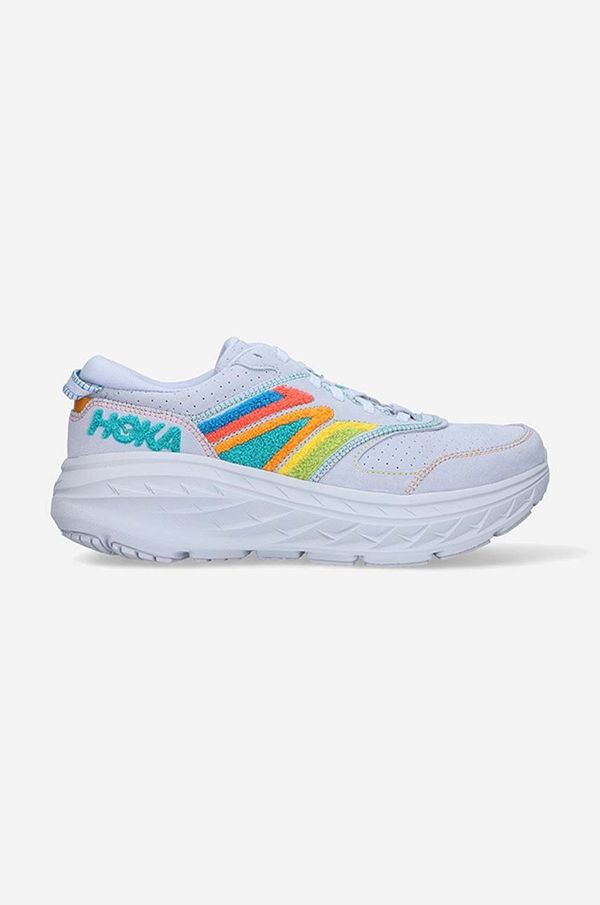 Hoka Čevlji Hoka Bondi L Embroidery bela barva