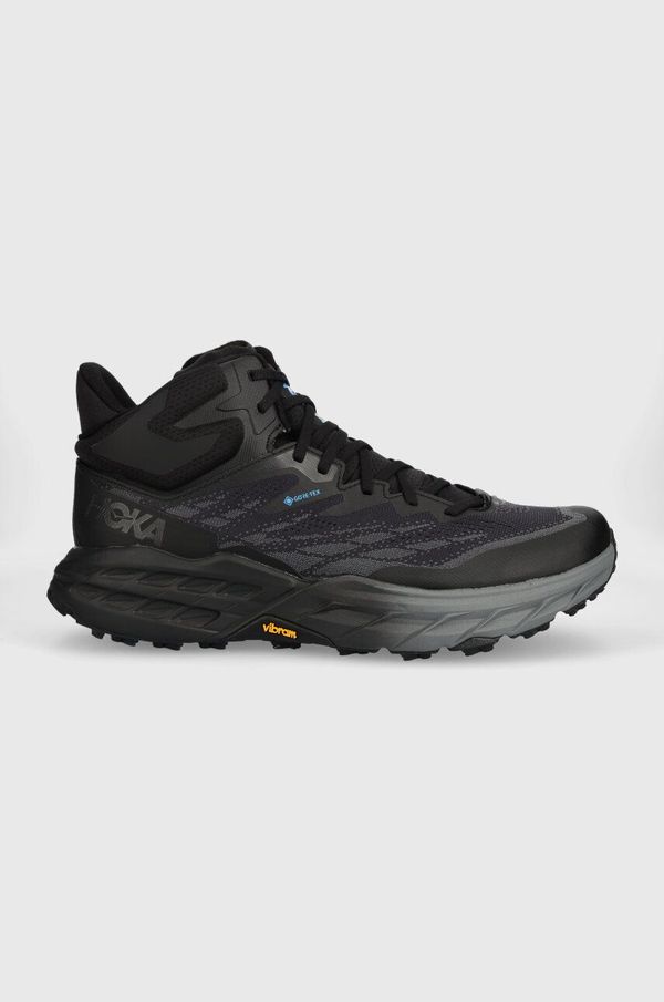 Hoka Čevlji Hoka One One Speedgoat 5 Mid GTX moški, črna barva