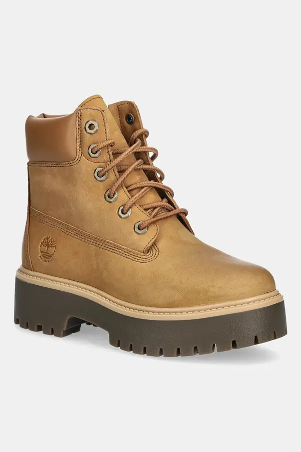 Timberland Čevlji iz nubuka Timberland Stone Street 6 Inch Lace Up Waterproof