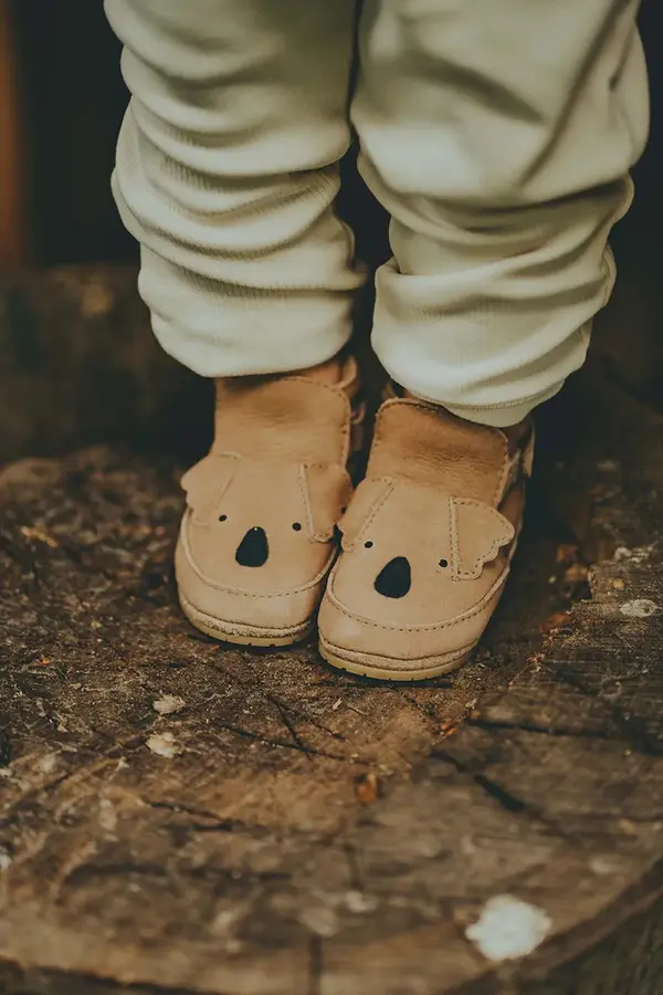 Donsje Čevlji iz semiša za dojenčka Donsje Morris Sneakers Koala