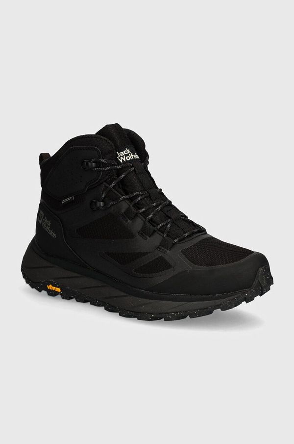 Jack Wolfskin Čevlji Jack Wolfskin Terraventure Texapore mid moški, črna barva, 4051521