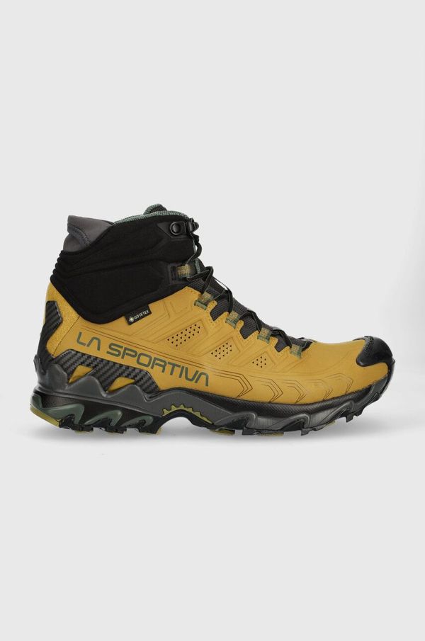 La Sportiva Čevlji LA Sportiva Ultra Raptor II Mid Leather GTX moški, rjava barva