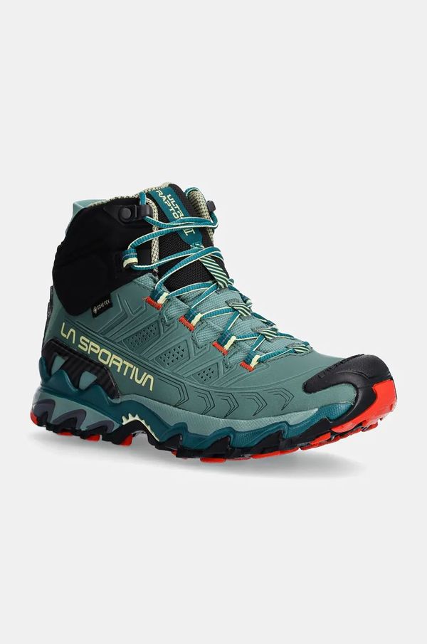 La Sportiva Čevlji LA Sportiva Ultra Raptor II Mid Leather GTX ženski, turkizna barva, 34L734900