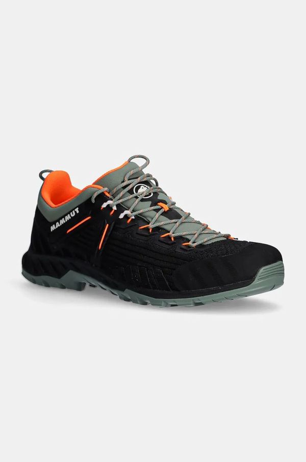 Mammut Čevlji Mammut Alnasca Knit III Low moški, črna barva, 3020.06520