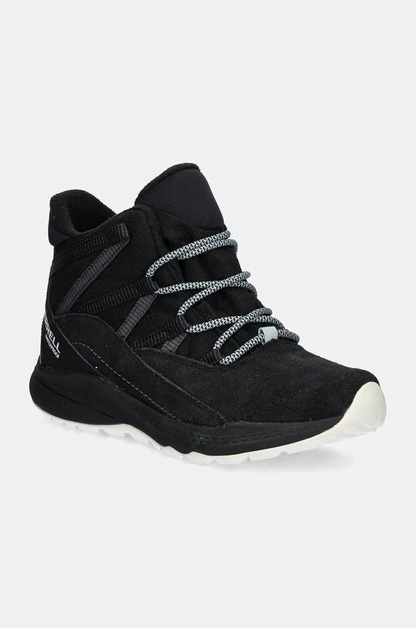 Merrell Čevlji Merrell Bravada Edge 2 Thermo Demi Mid Waterproof ženski, črna barva, J036804