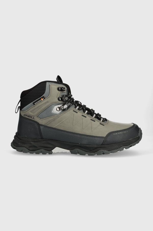 O'Neill Čevlji O'Neill Durango Men Mid Waterproof moški, siva barva