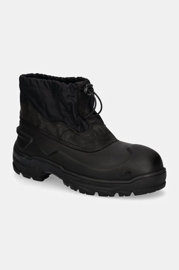 ROA Čevlji ROA Low Top Rubber Boot moški, črna barva, NBUW179FA41
