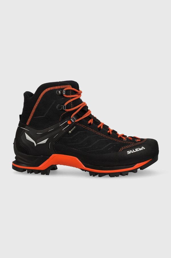 Salewa Čevlji Salewa Mountain Trainer Mid GTX moški, črna barva