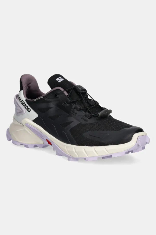 Salomon Čevlji Salomon Supercross 4 GTX ženski, črna barva, L47461800