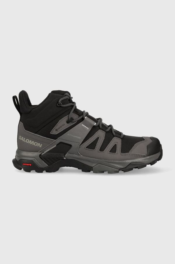 Salomon Čevlji Salomon X Ultra 4 Mid GTX moški, črna barva