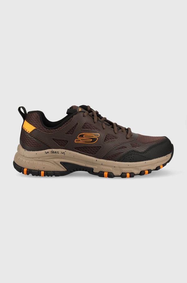 Skechers Čevlji Skechers Hillcrest moški, rjava barva