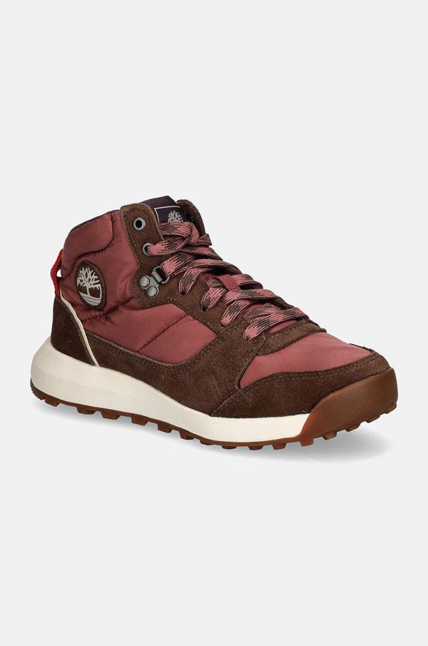 Timberland Čevlji Timberland Retro Swift High ženski, bordo barva, TB0A28DTEKA1