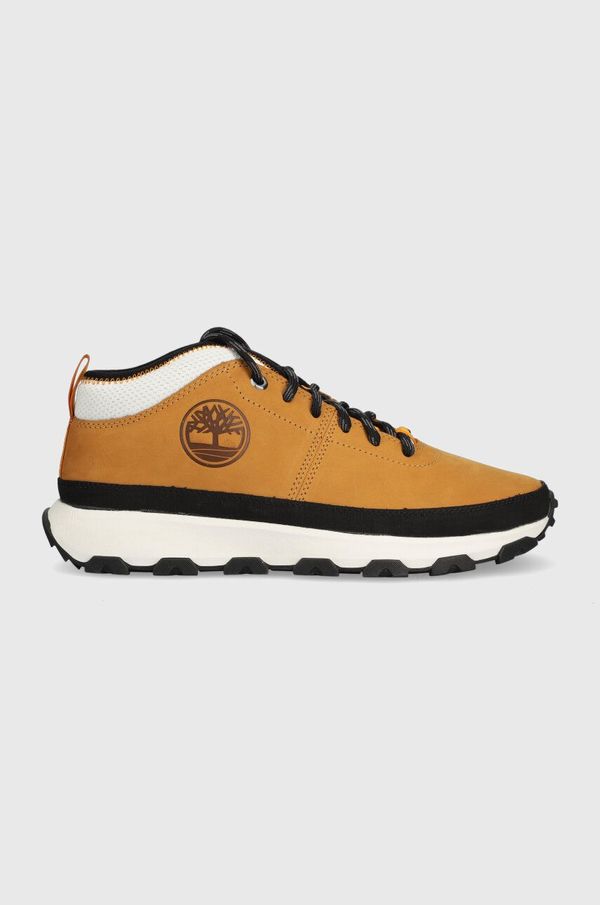 Timberland Čevlji Timberland Winsor Trail Mid Leather bež barva, TB0A5TWV2311