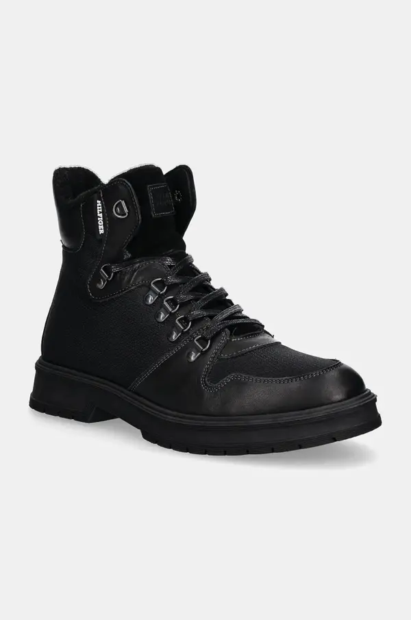 Tommy Hilfiger Čevlji Tommy Hilfiger HILFIGER WARM CORDURA MIX BOOT