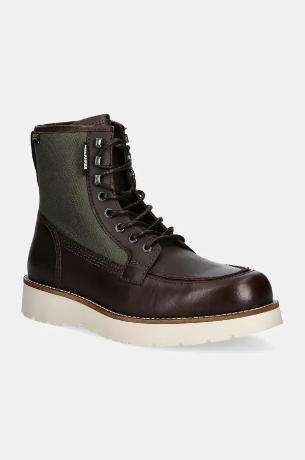 Tommy Hilfiger Čevlji Tommy Hilfiger TH AMERICAN MIX CORDURA BOOT