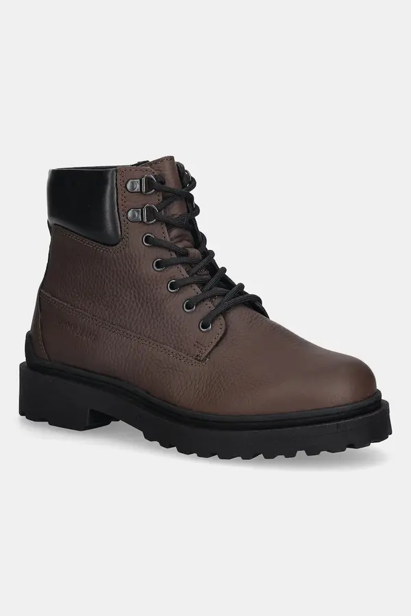 Tommy Jeans Čevlji Tommy Jeans TJM LACE UP BOOT LEATHER