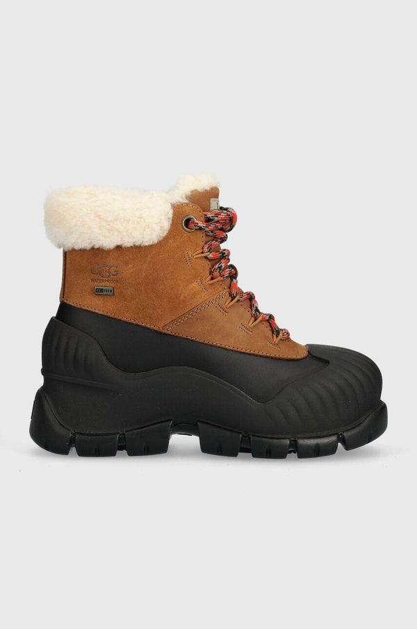 Ugg Čevlji UGG Adiroam Hiker rjava barva, 1130851