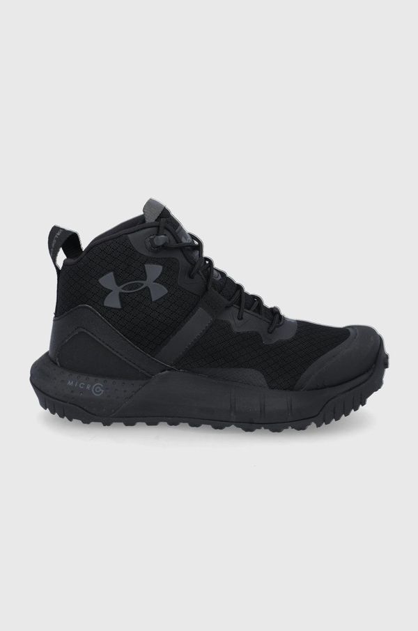 Under Armour Čevlji Under Armour Ua W Micro G Valsetz Mid ženski, črna barva