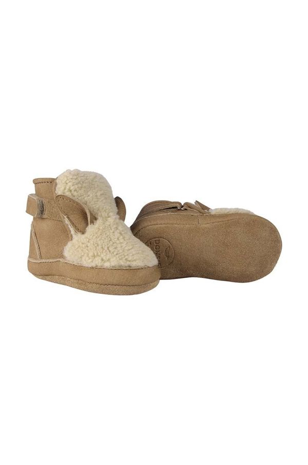 Donsje Čevlji za dojenčka Donsje Richy Booties Alpaca bež barva, 1033806