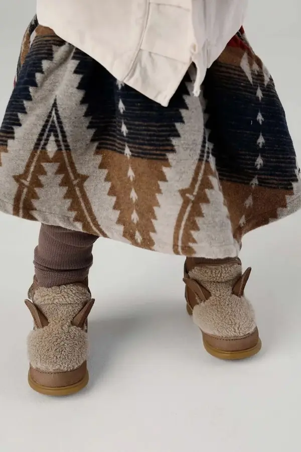 Donsje Čevlji za dojenčka Donsje Roumi Shoes Alpaca
